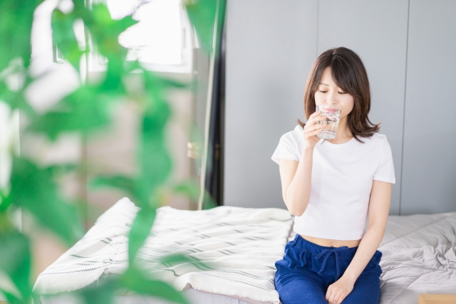 ライフスタイルを見直している女性